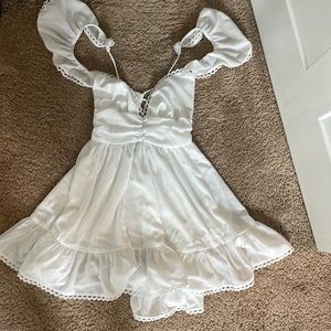 white dress